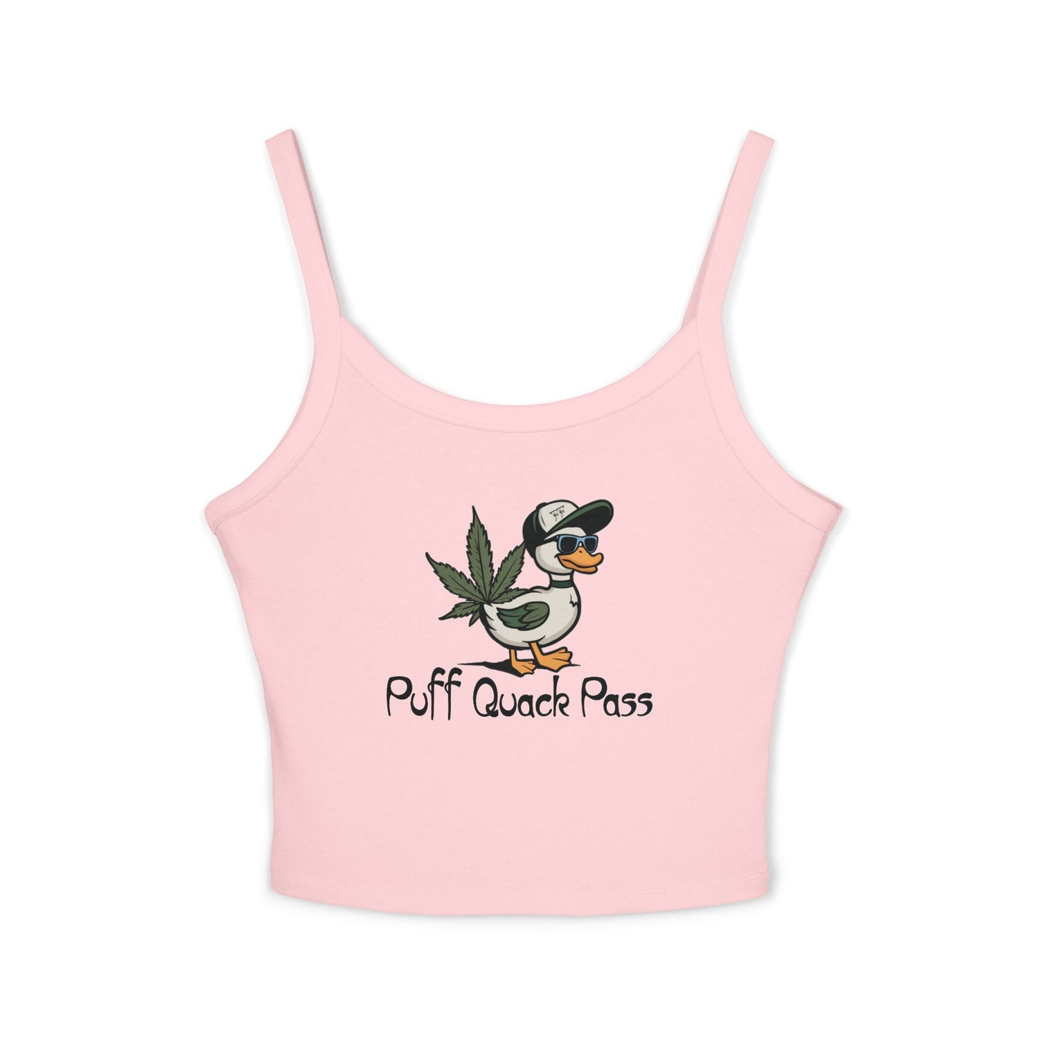 Puff Quack Pass Women's Spaghetti Strap Tank Top