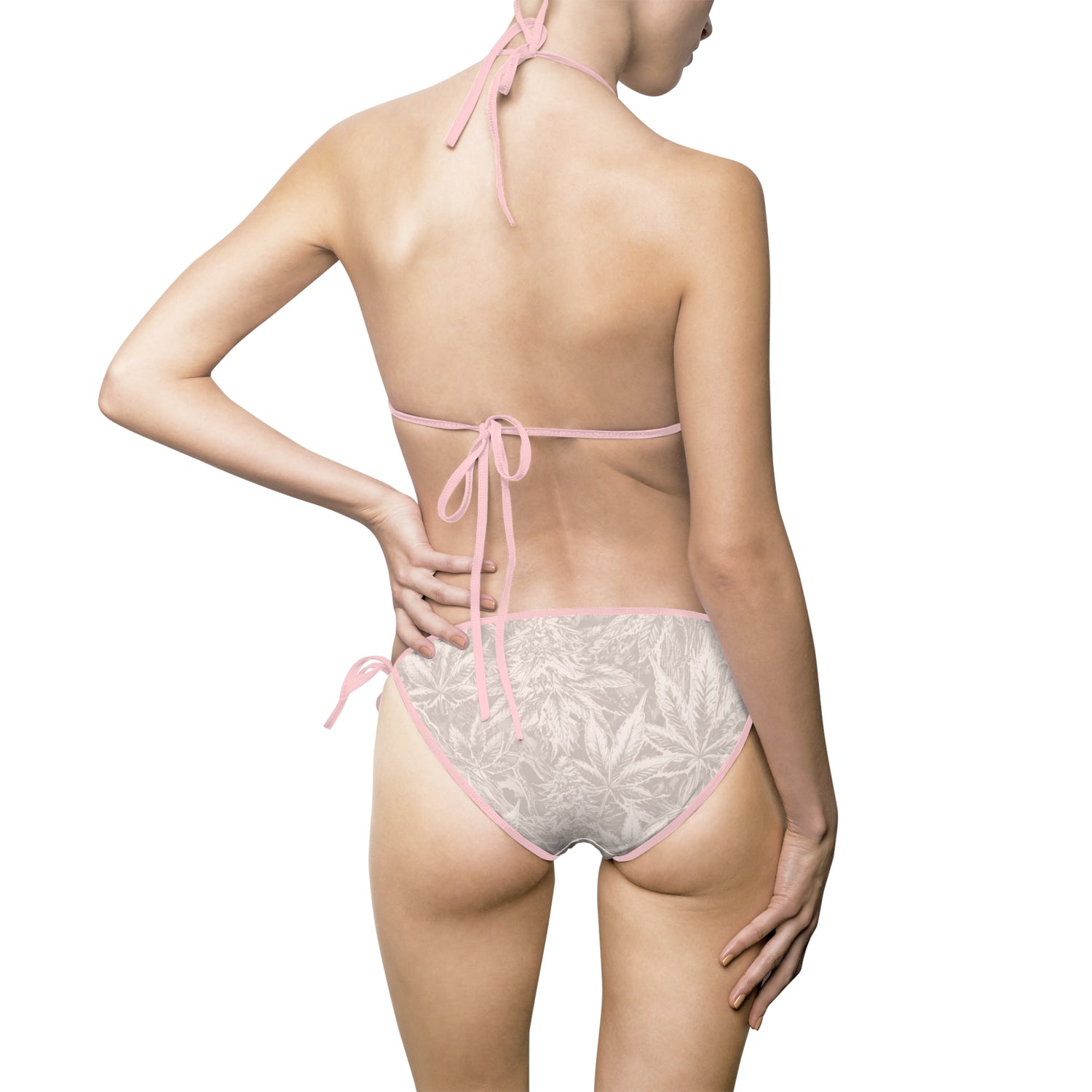 Bikini -Sandy Beige Print