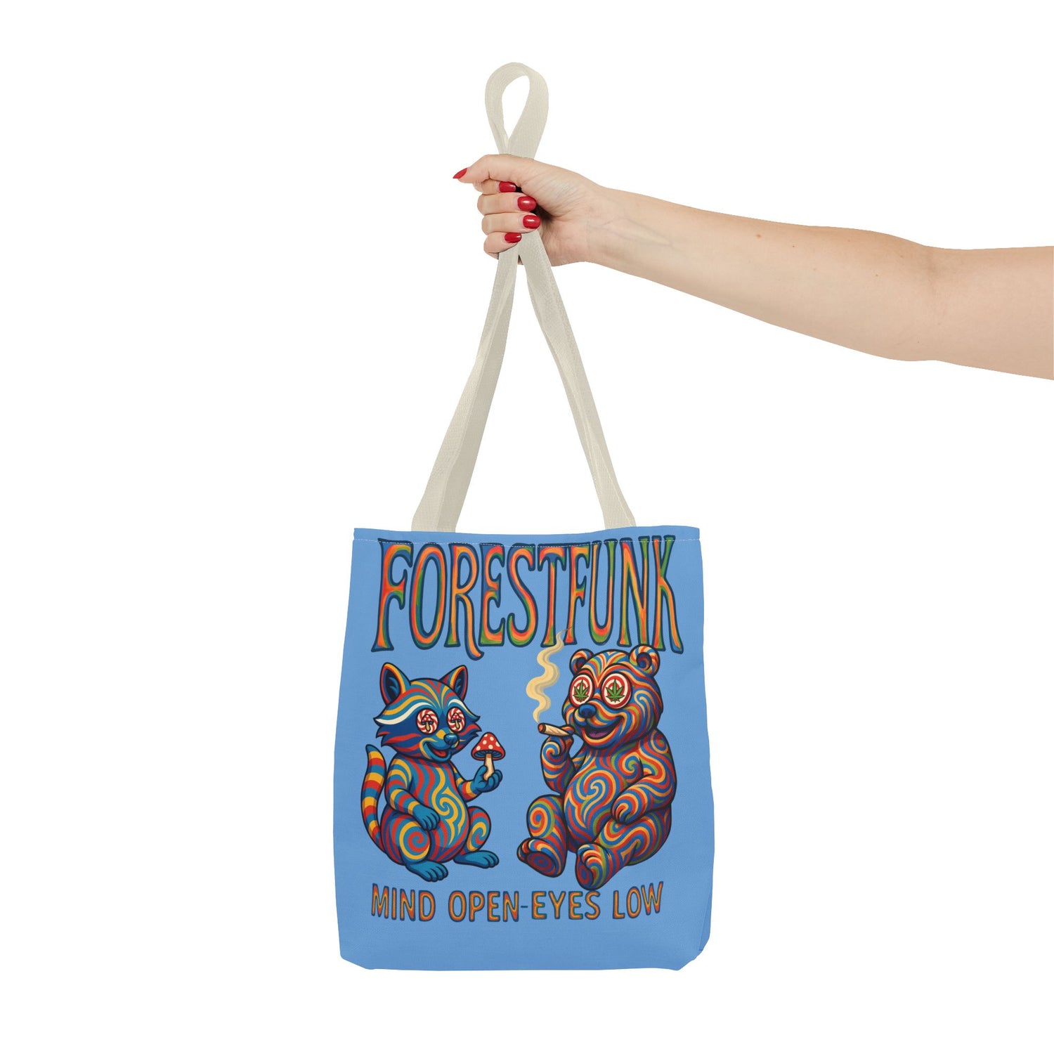Tote Bag- Mind Open. Eyes Low