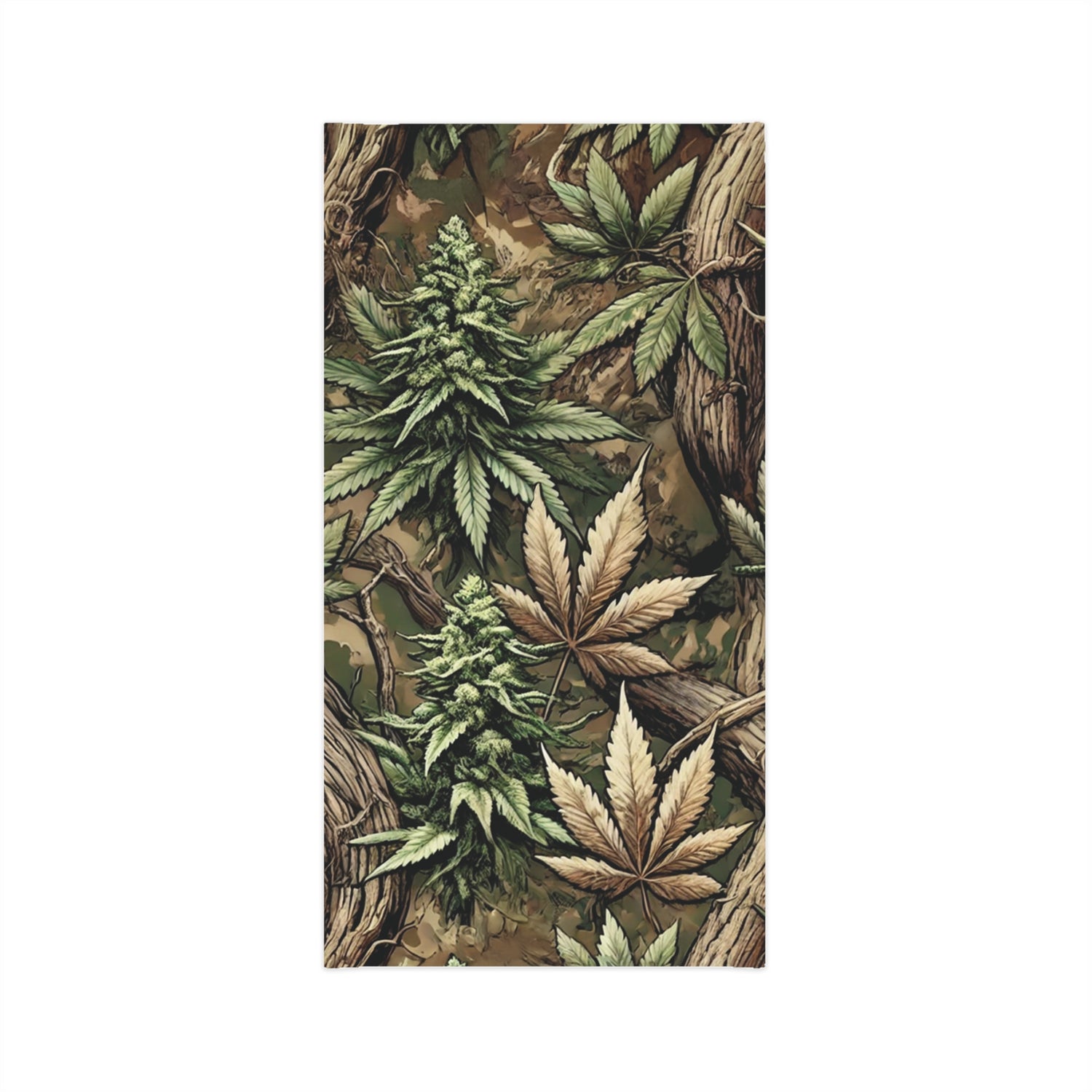 Untamed Cannabis Neck Gaiter – Stylish Midweight Face Mask for Outdoor Adventures