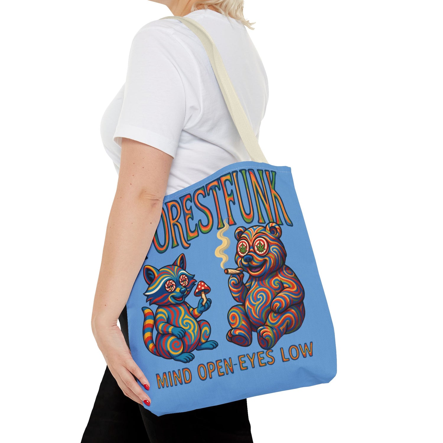 Tote Bag- Mind Open. Eyes Low