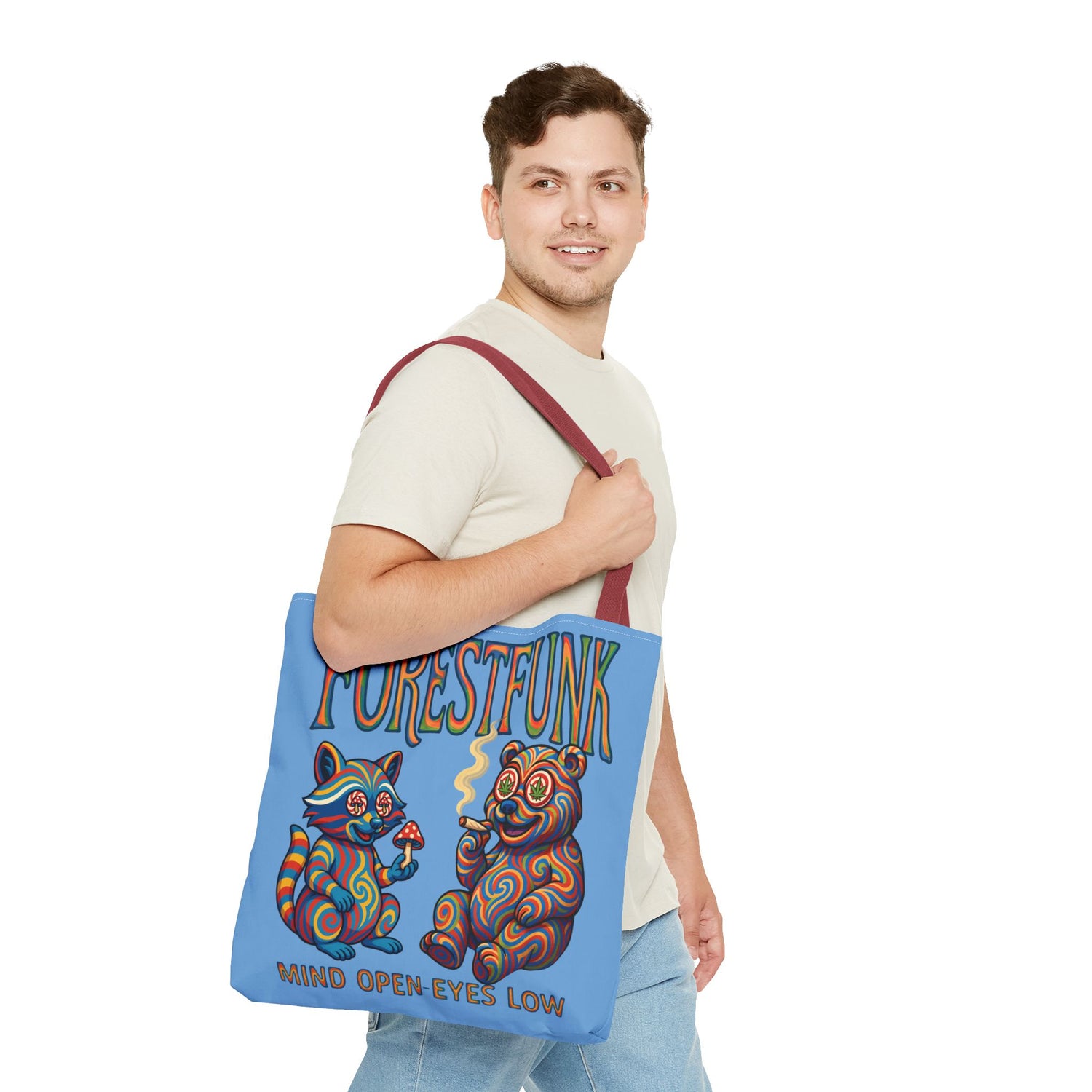 Tote Bag- Mind Open. Eyes Low