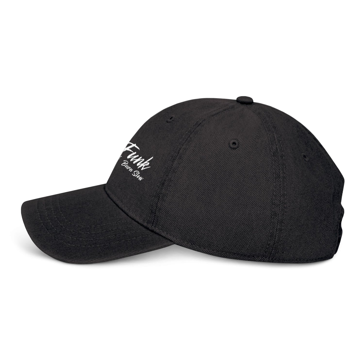 Forest Funk Embroidered Denim Hat - Be Free Run Wild Burn Storm