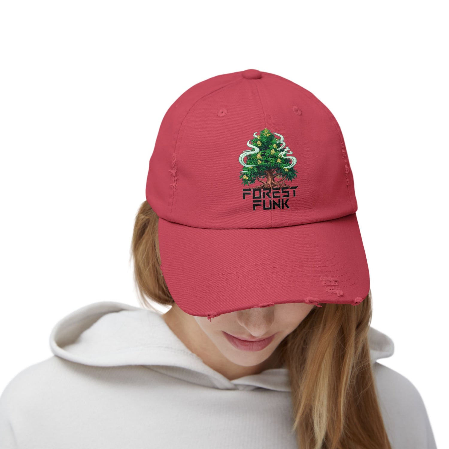 Eternal Smoke Unisex Distressed Cap