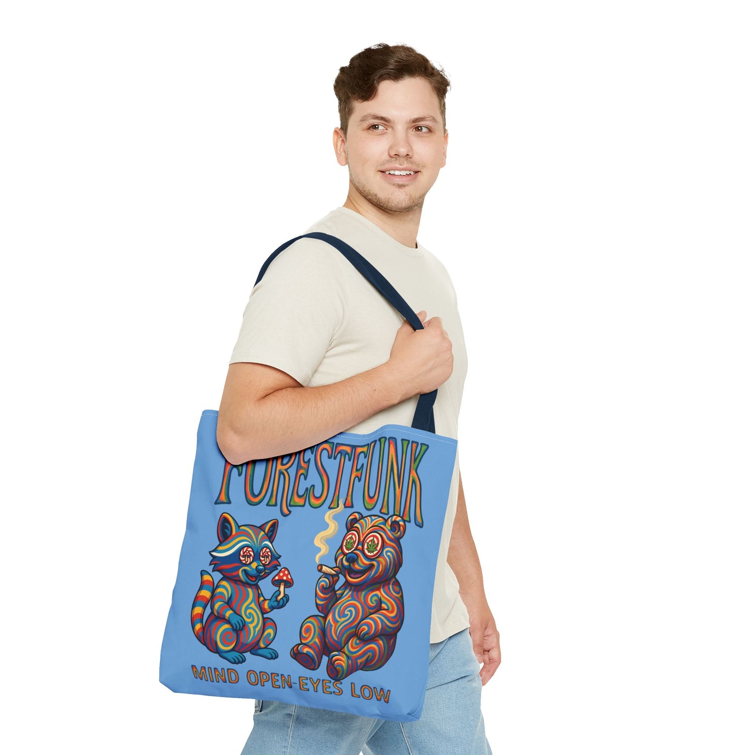 Tote Bag- Mind Open. Eyes Low