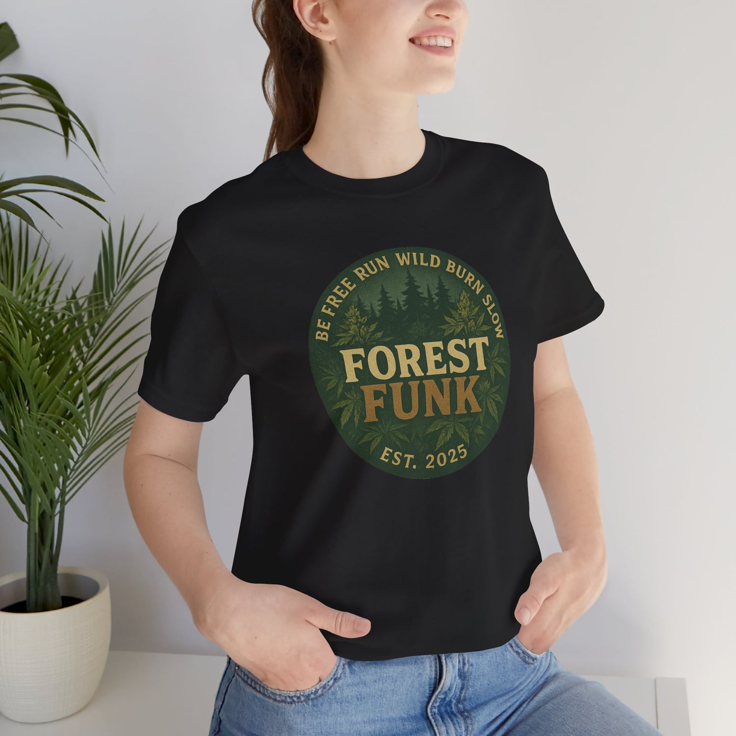 Live Wild Stamp  T-shirt