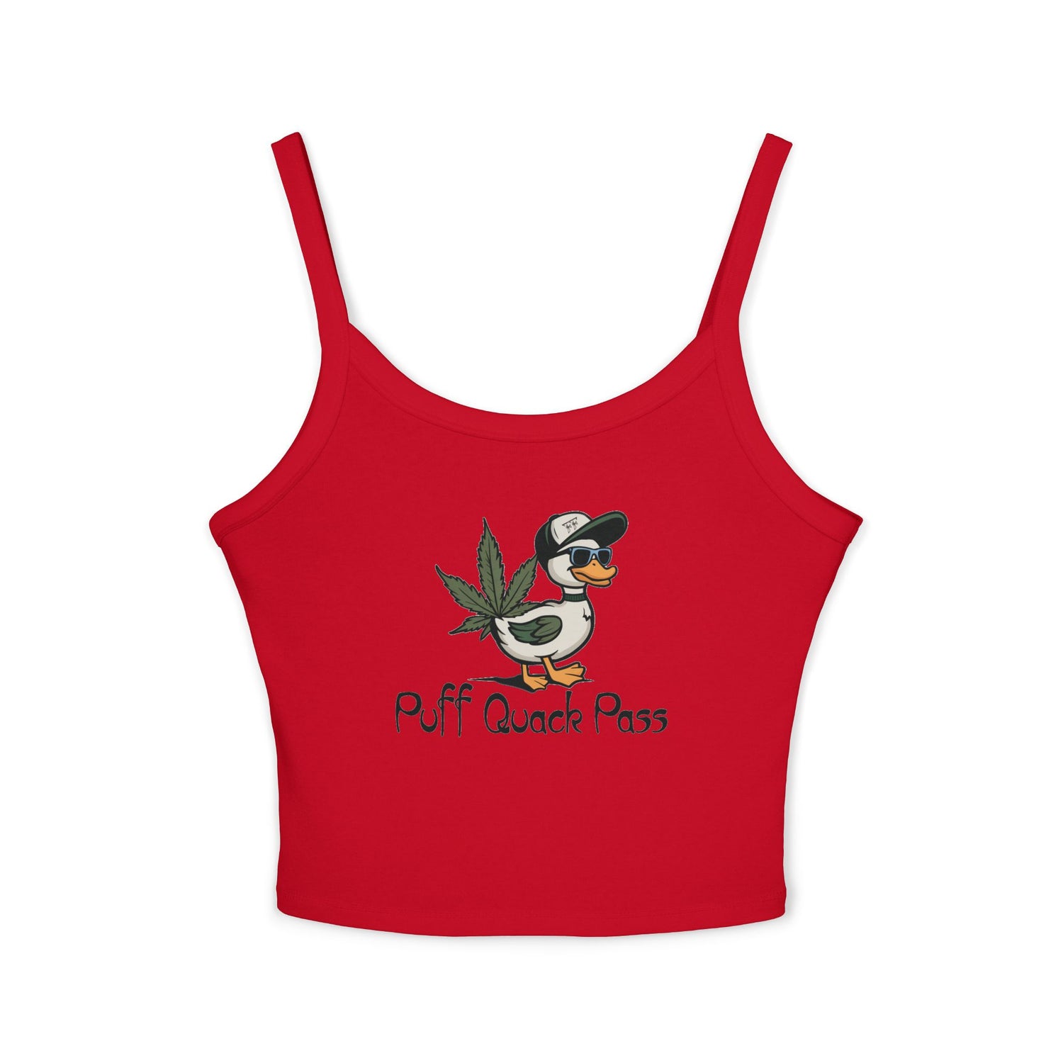 Puff Quack Pass Women's Spaghetti Strap Tank Top
