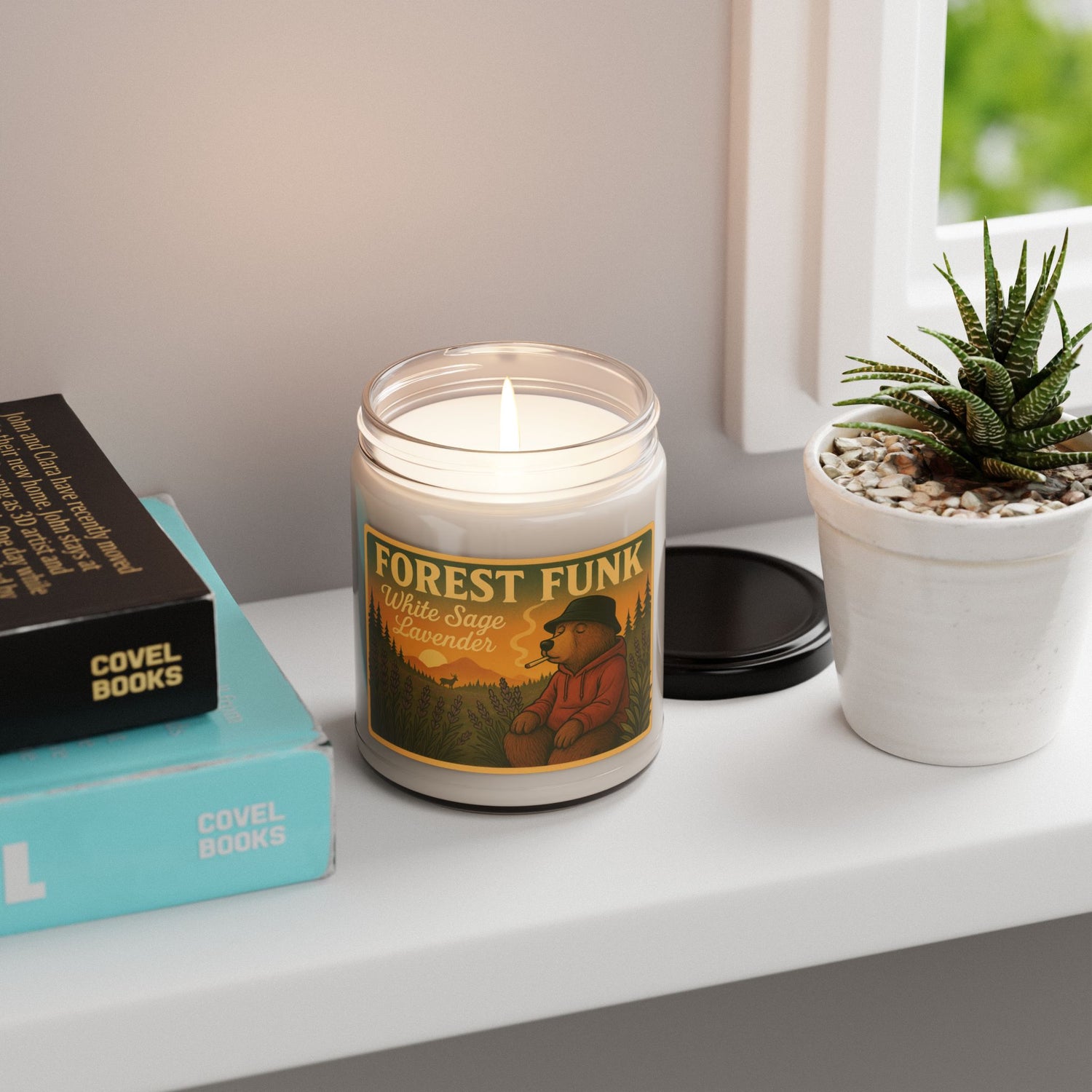 Forest Funk White Sage Lavender Soy Candle