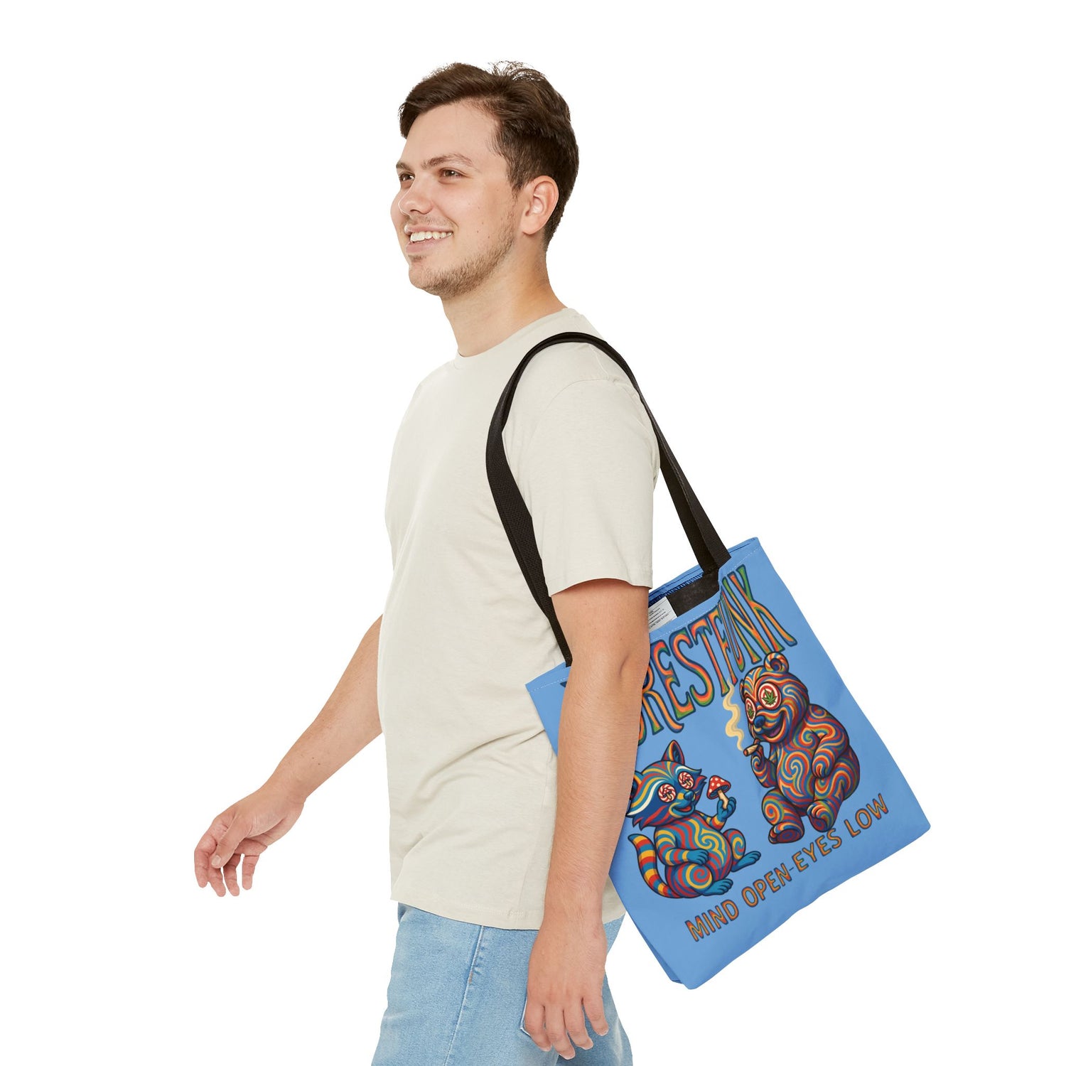 Tote Bag- Mind Open. Eyes Low