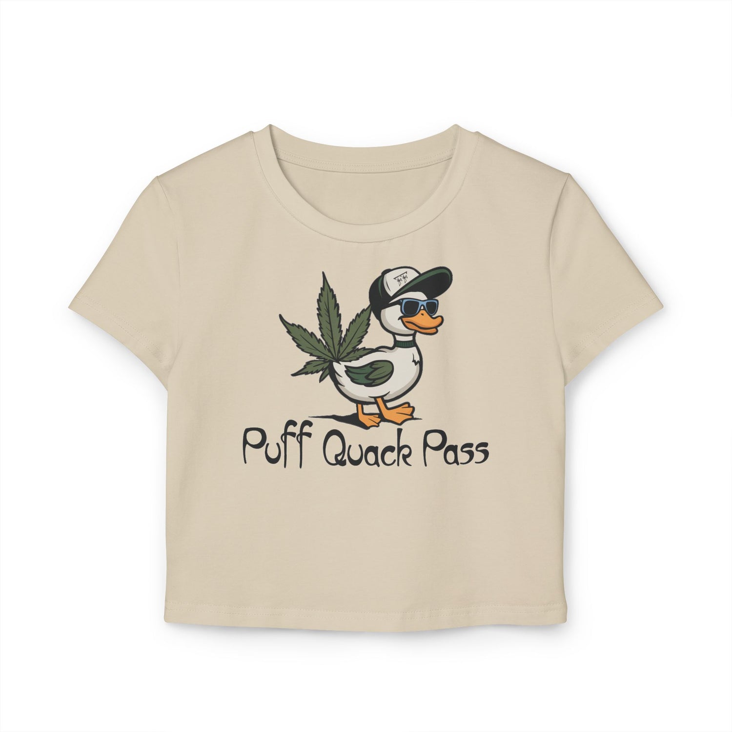 Puff Quack Pass Forest Funk Women's Baby Tee