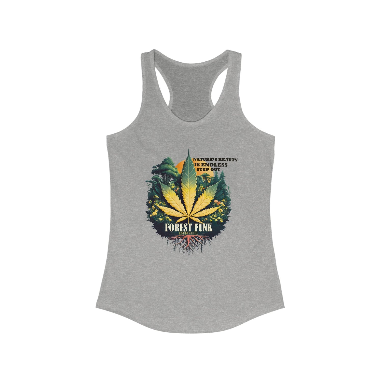 "Nature's Beauty" Racerback Tank top