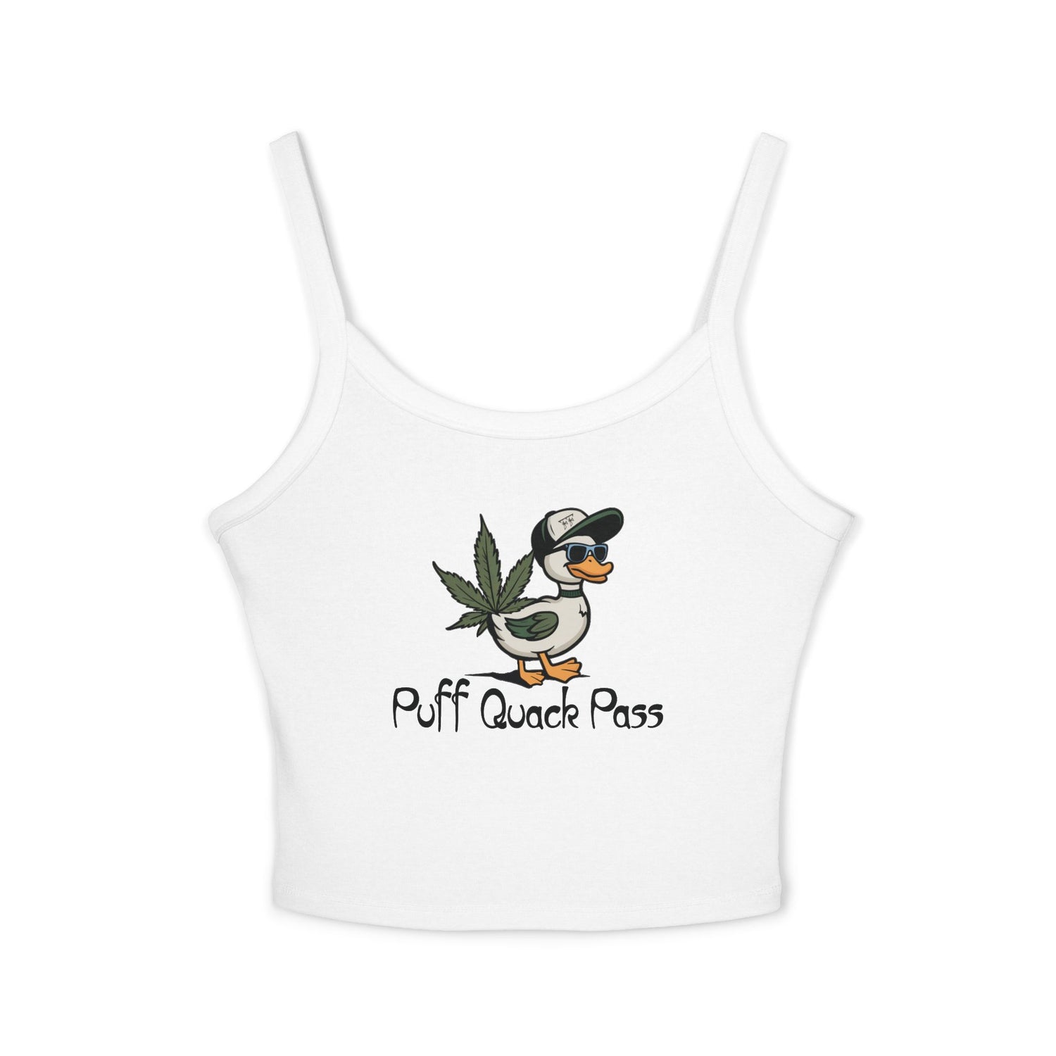 Puff Quack Pass Women's Spaghetti Strap Tank Top