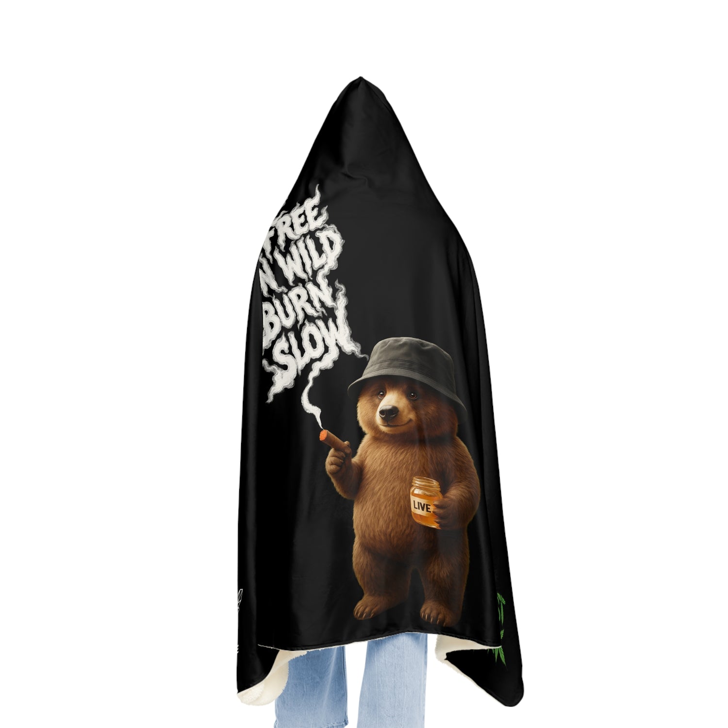 B.R.B Hooded blanket