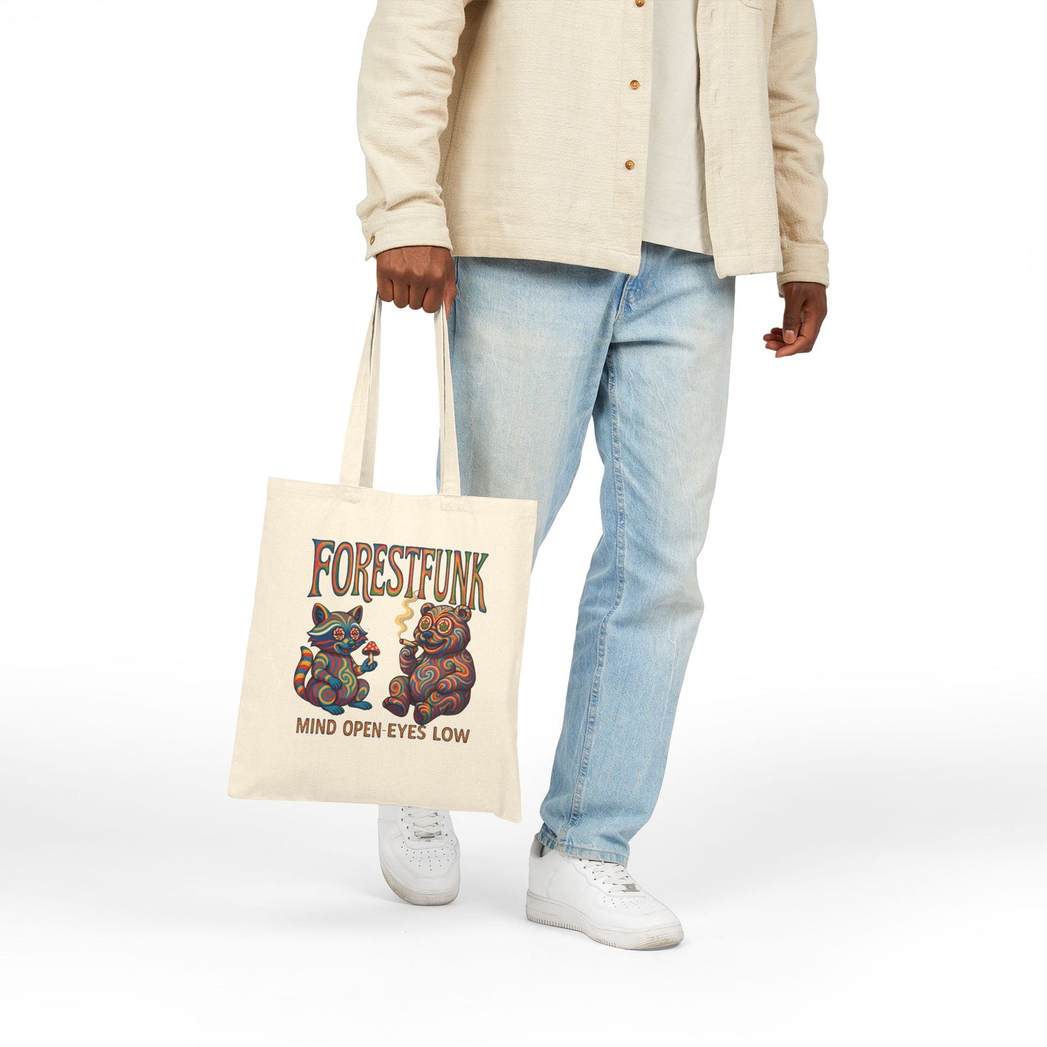 Mind Open-Eye's low Cotton Tote Bag