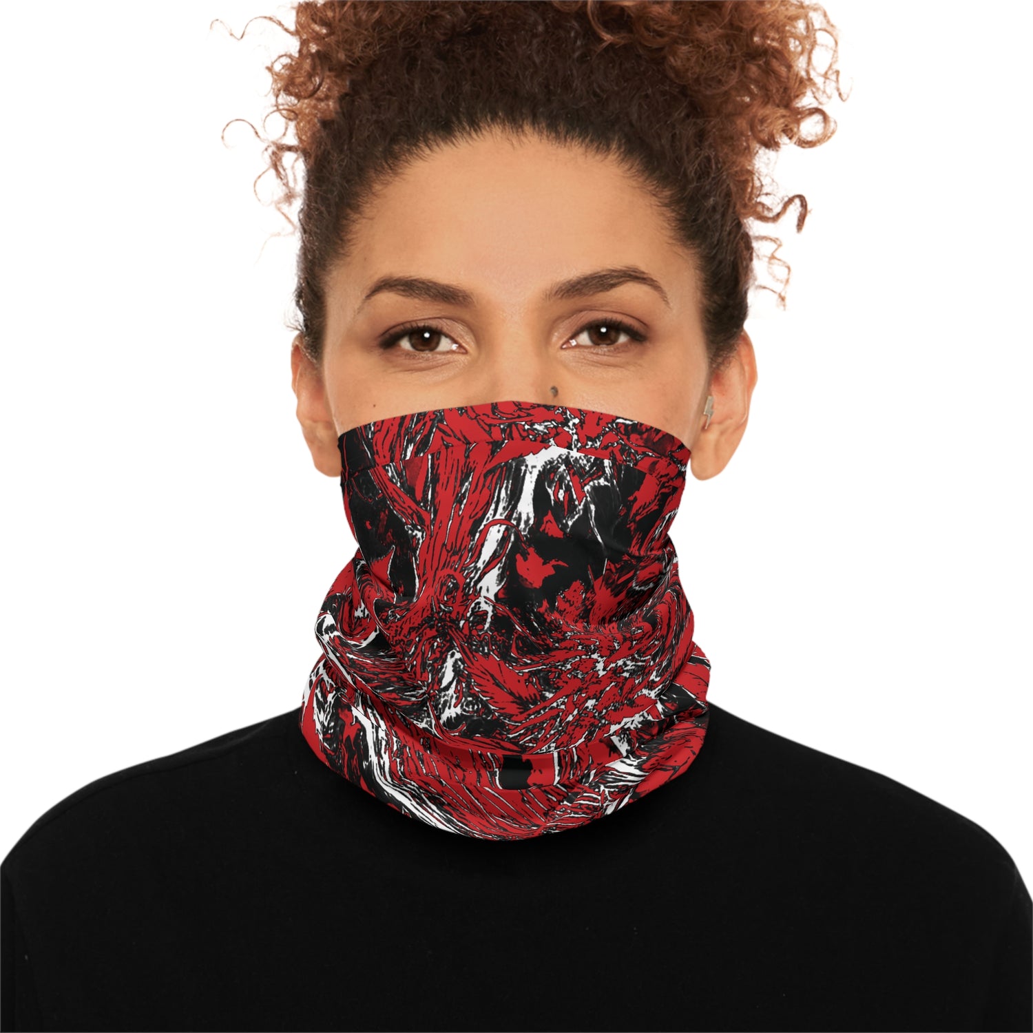 Untamed Cannabis Neck Gaiter – Stylish Midweight Face Mask for Outdoor Adventures