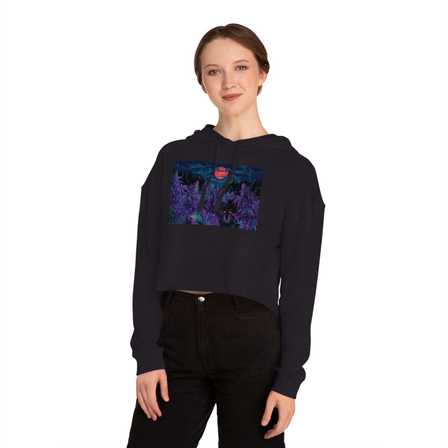 Trail Dreams  - Women’s Cropped Hooded Sweatshirt