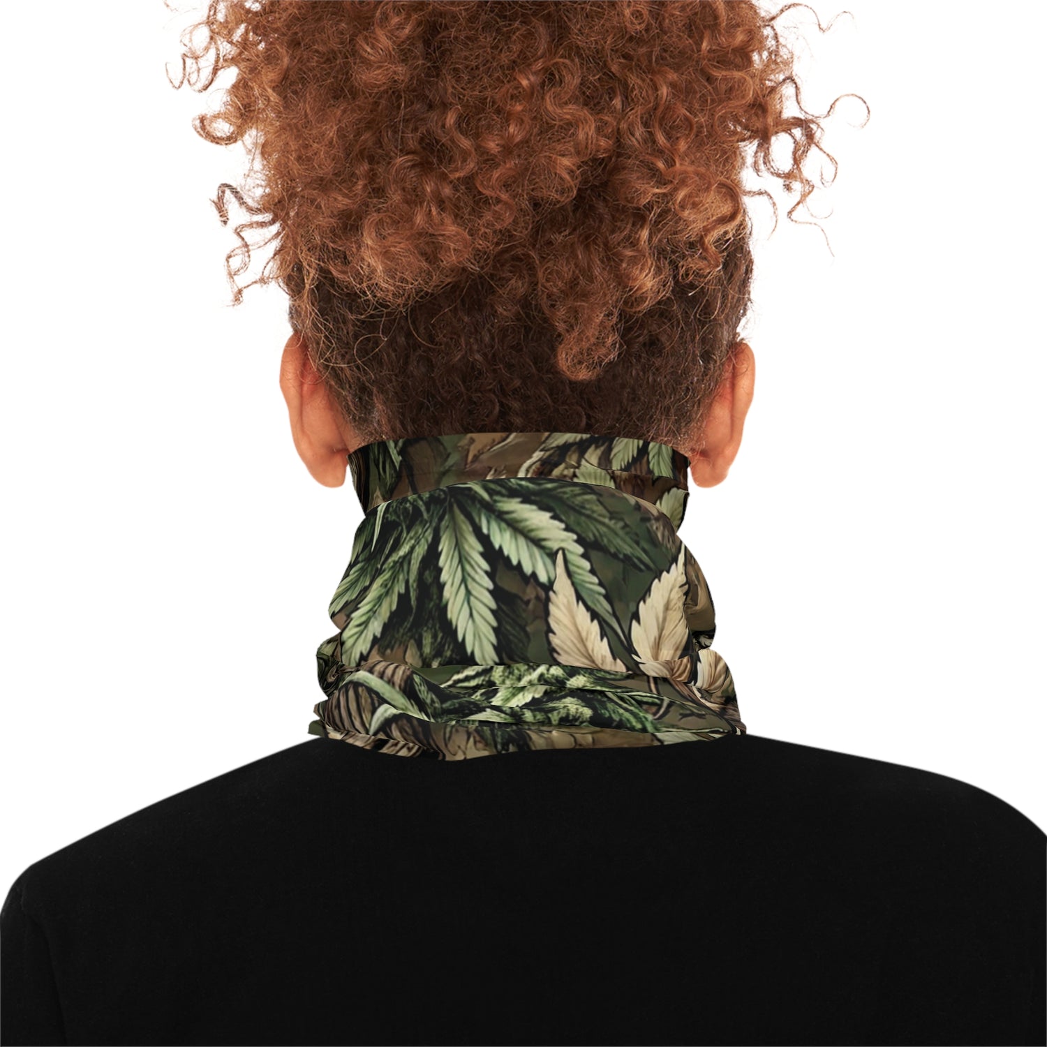 Untamed Cannabis Neck Gaiter – Stylish Midweight Face Mask for Outdoor Adventures