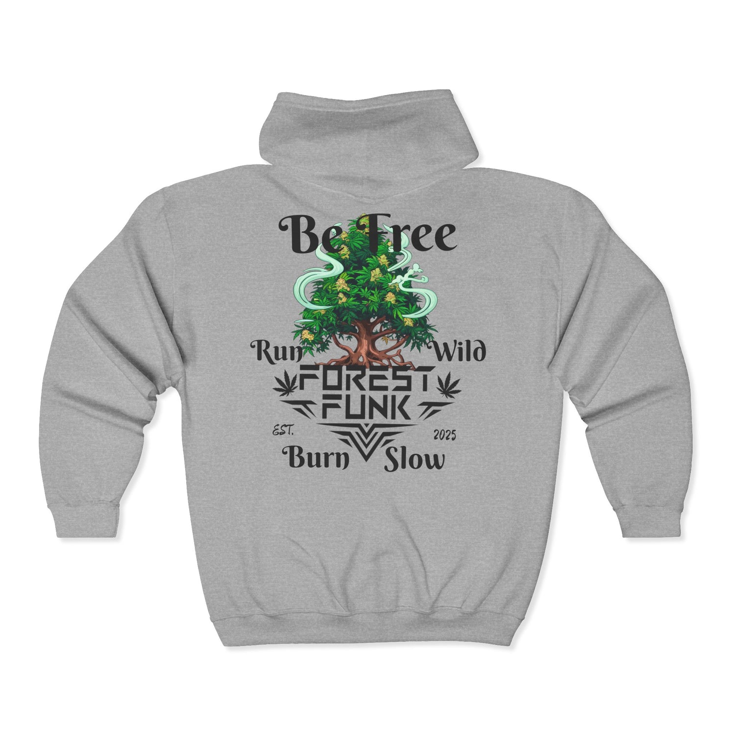 Eternal Smoke  Full Zip Up Hoodie