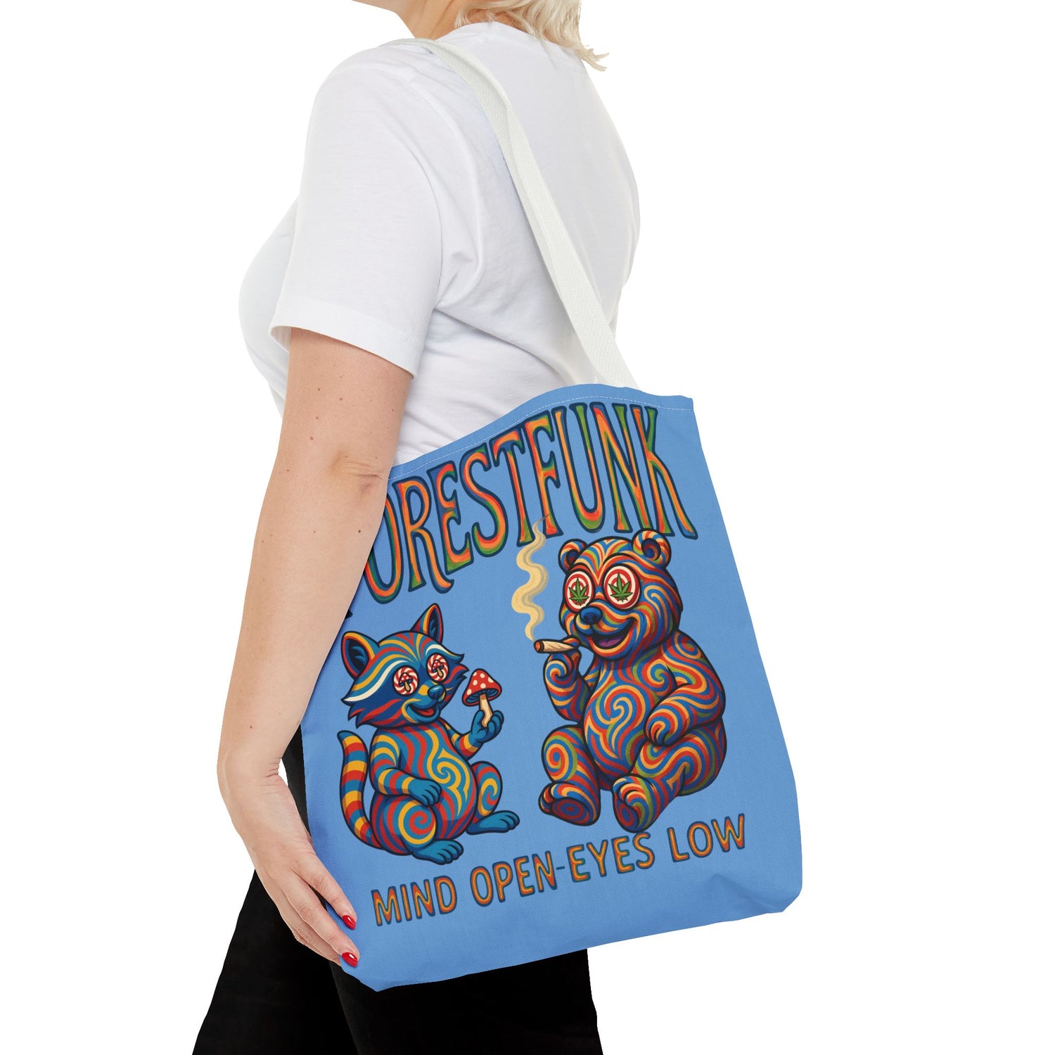 Tote Bag- Mind Open. Eyes Low