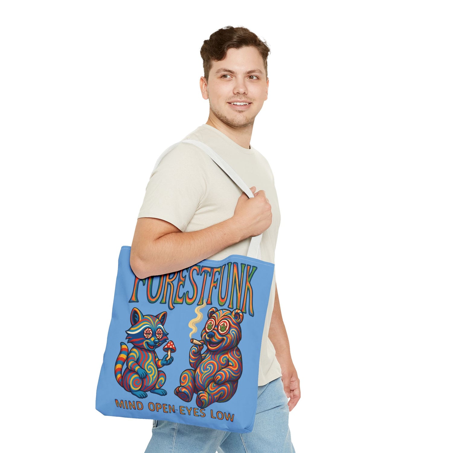 Tote Bag- Mind Open. Eyes Low
