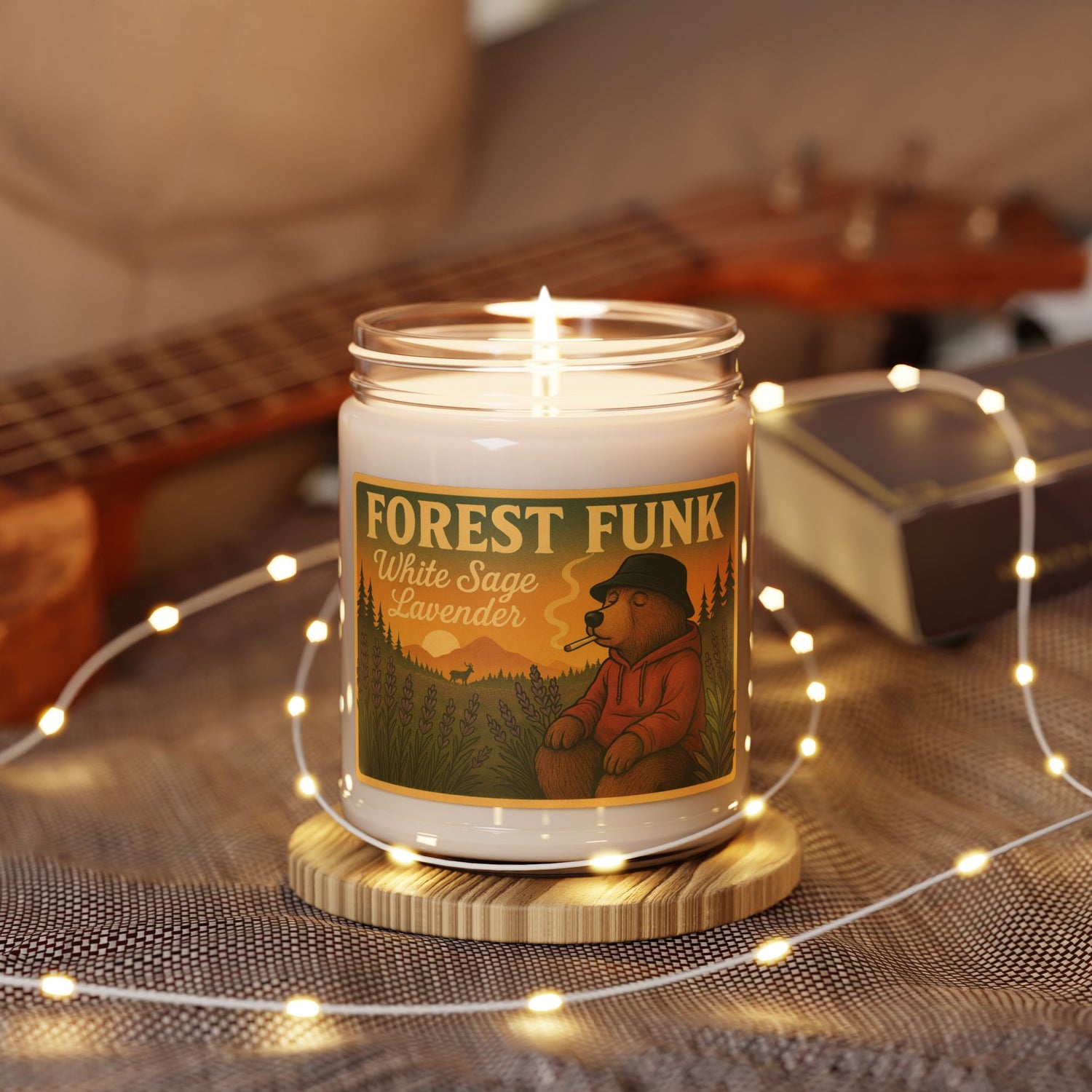 Forest Funk White Sage Lavender Soy Candle