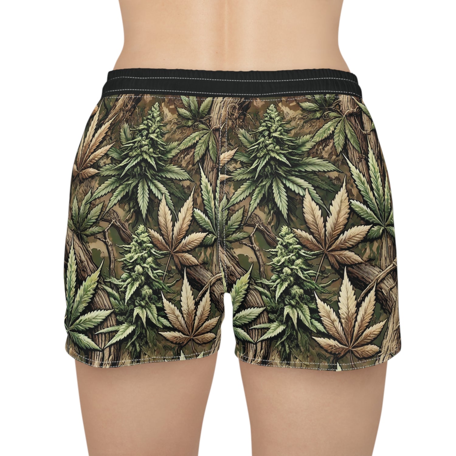Women's Shorts - Forest Funk Untamed Growth Casual Shorts