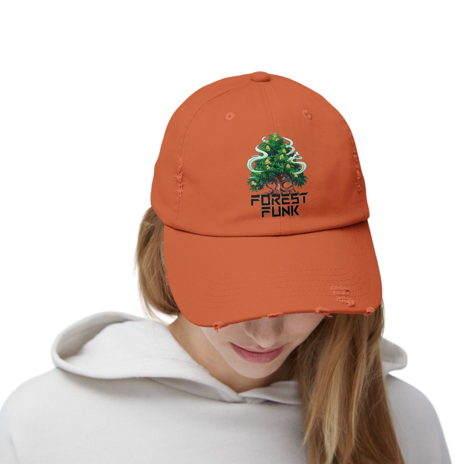 Eternal Smoke Unisex Distressed Cap