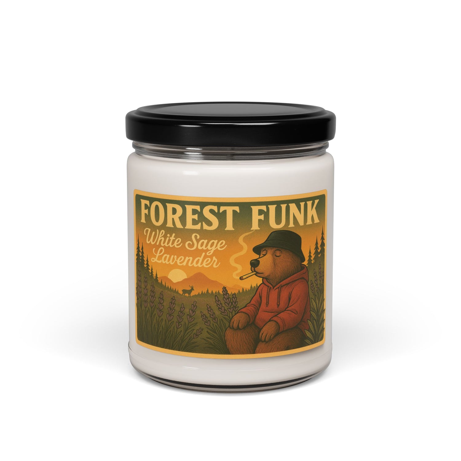 Forest Funk White Sage Lavender Soy Candle
