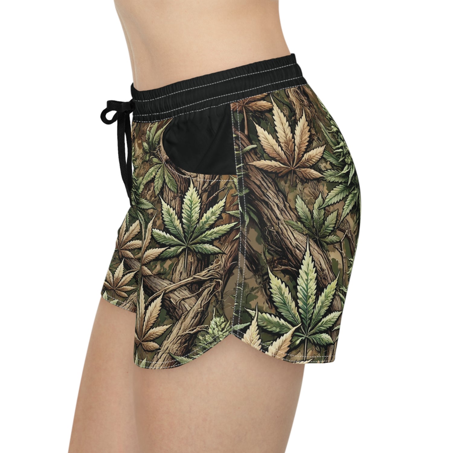 Women's Shorts - Forest Funk Untamed Growth Casual Shorts