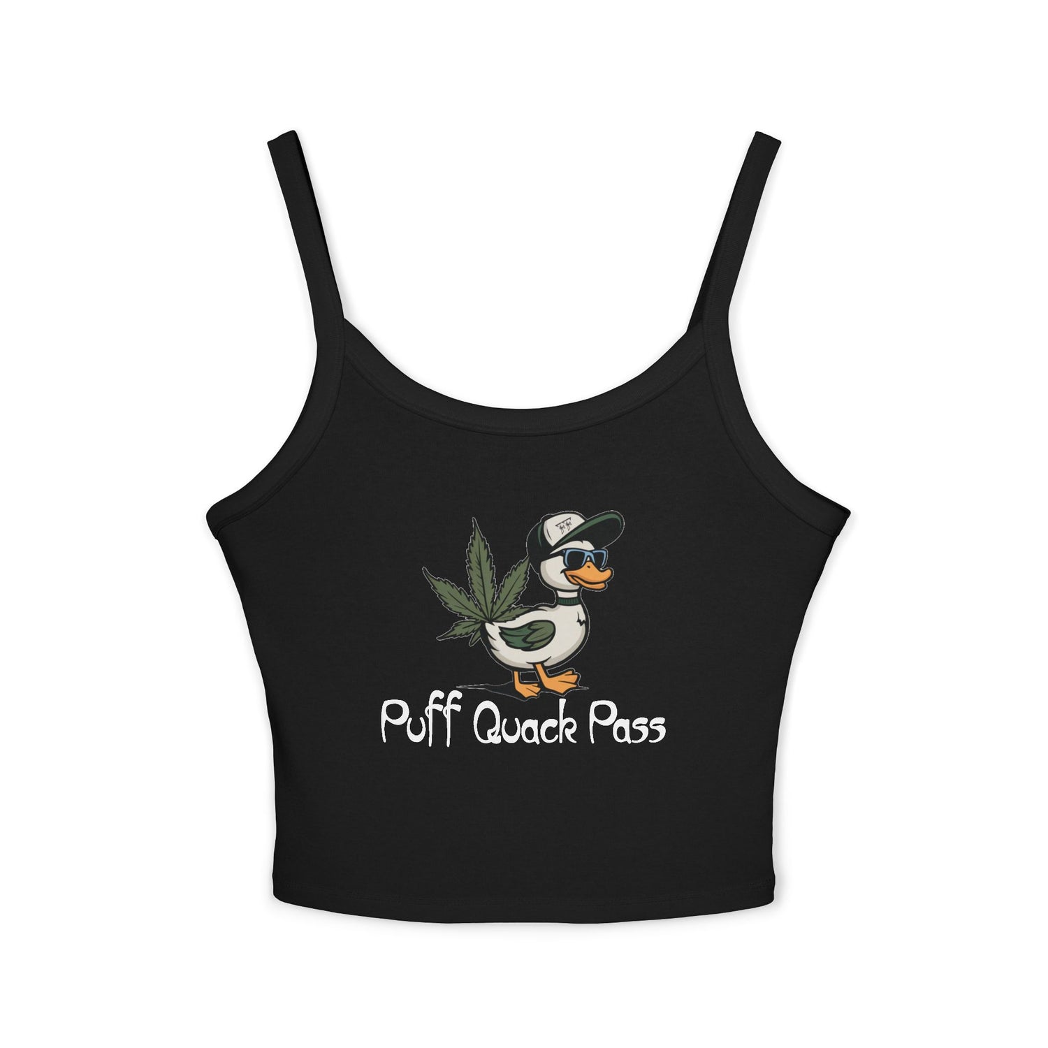 Puff Quack Pass Women's Spaghetti Strap Tank Top