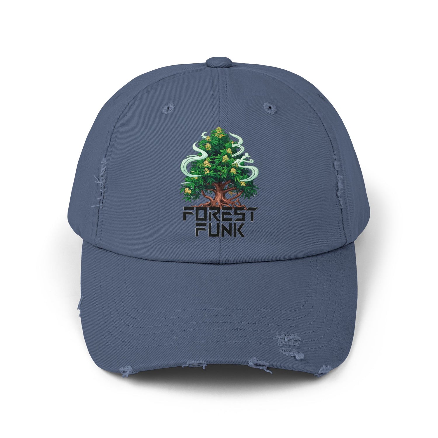 Eternal Smoke Unisex Distressed Cap