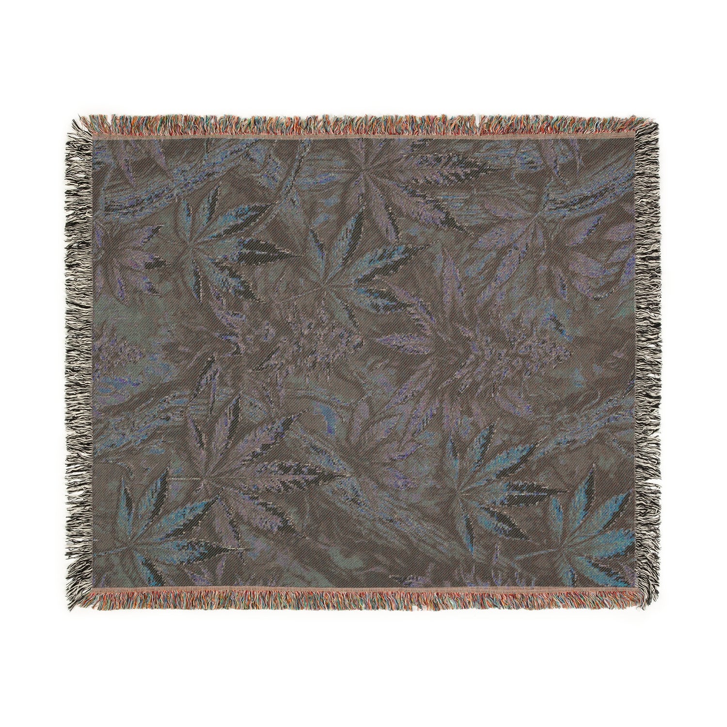 FOREST FUNK Untamed woven blanket