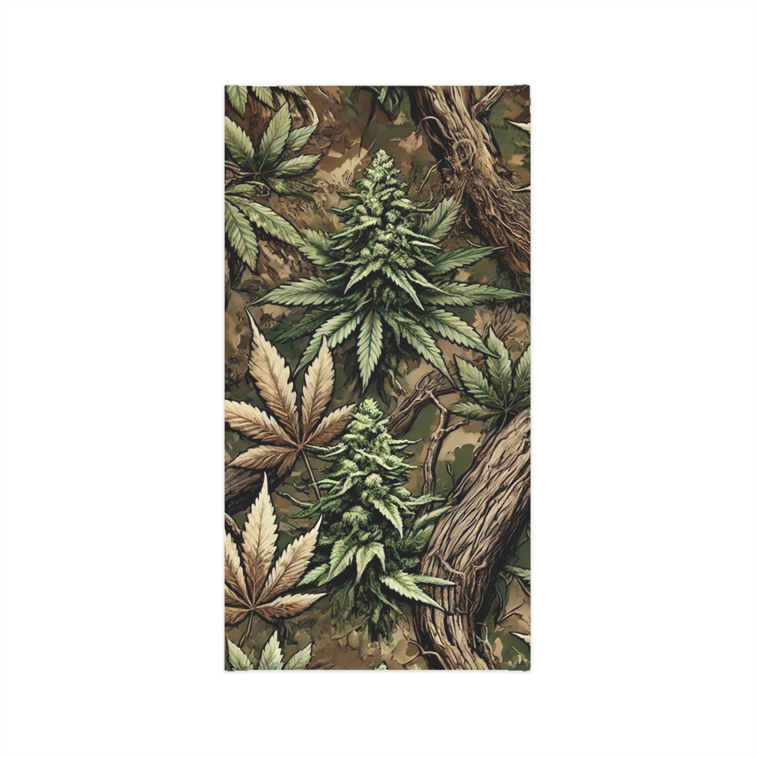 Untamed Cannabis Neck Gaiter – Stylish Midweight Face Mask for Outdoor Adventures