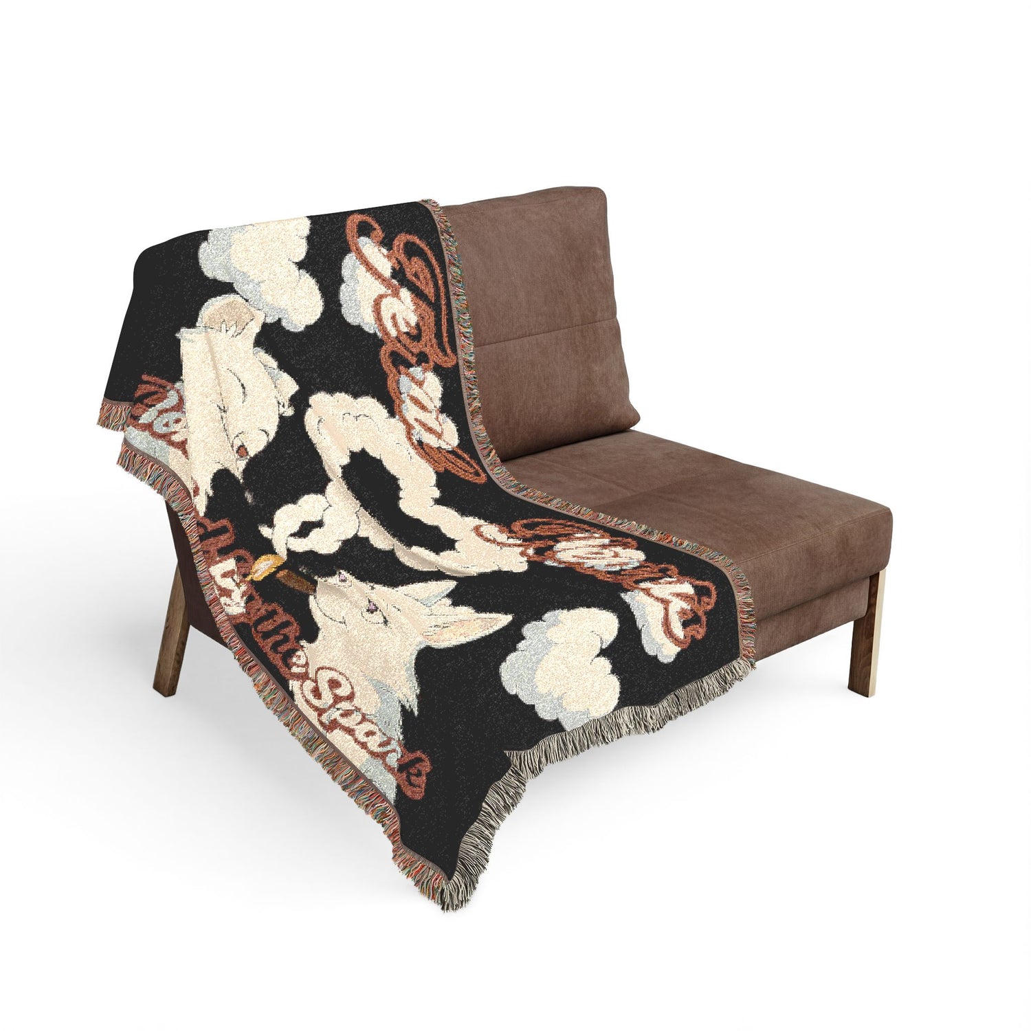 Feral Hearts Woven Blanket