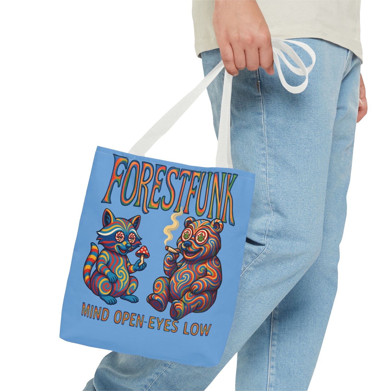 Tote Bag- Mind Open. Eyes Low