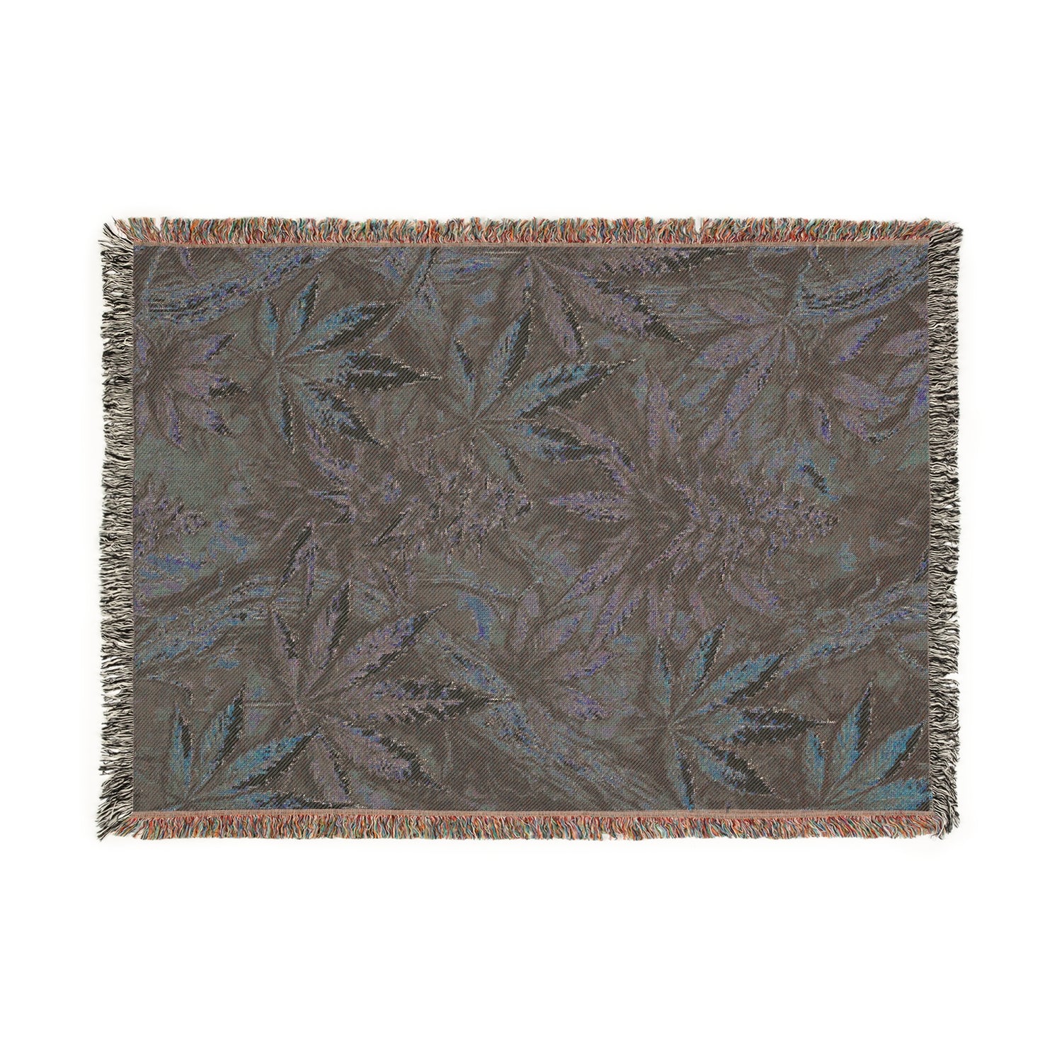 FOREST FUNK Untamed woven blanket