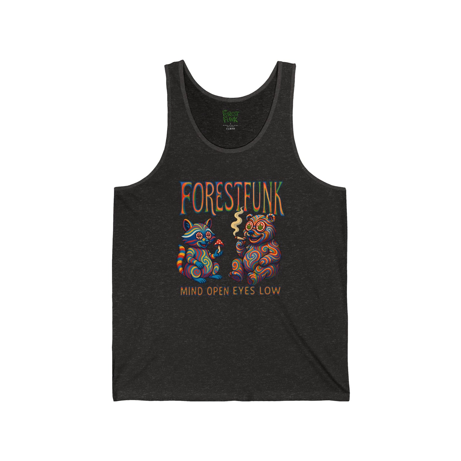 Mind Open Eyes Low Unisex Jersey Tank