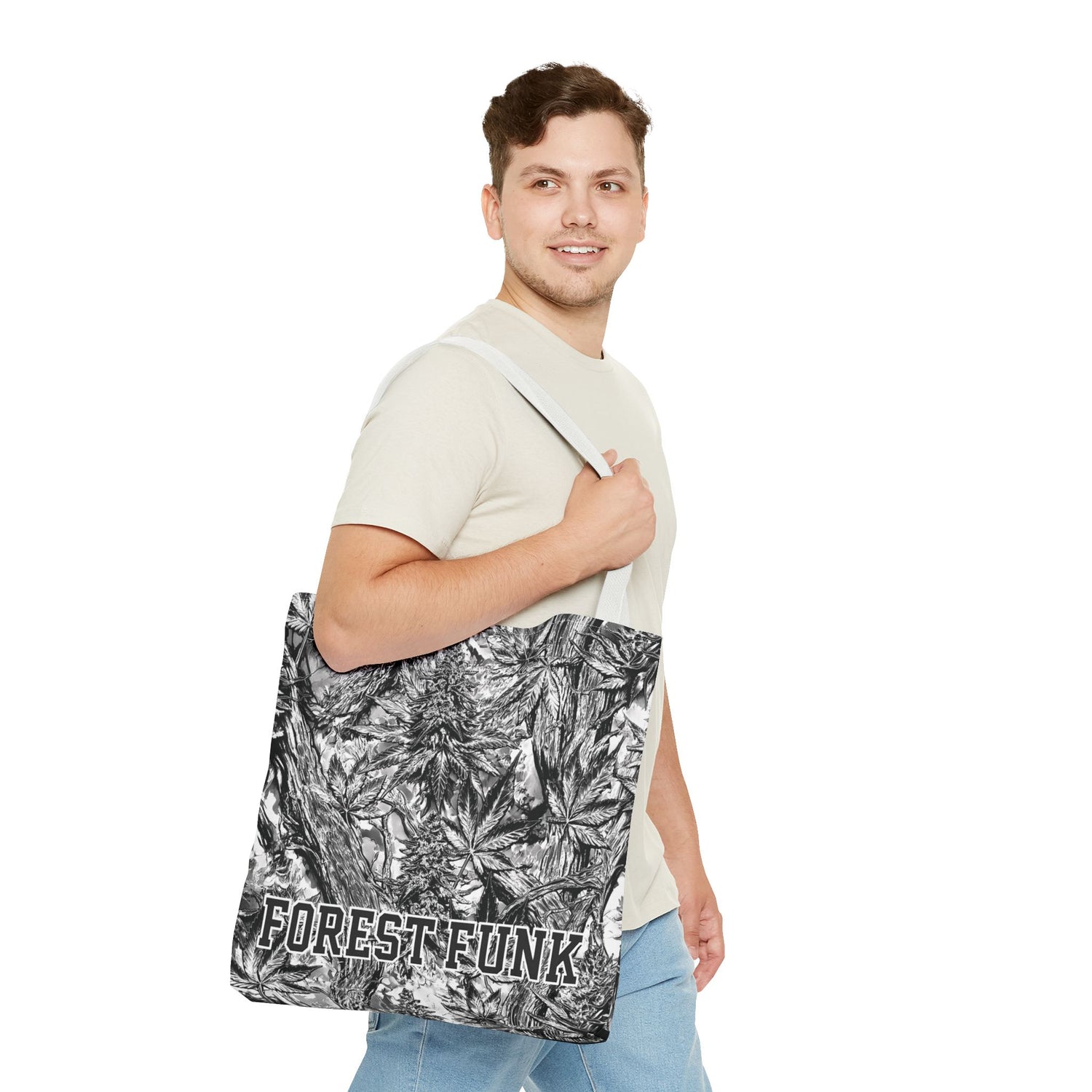 Smoked Forest Funk Tote Bag