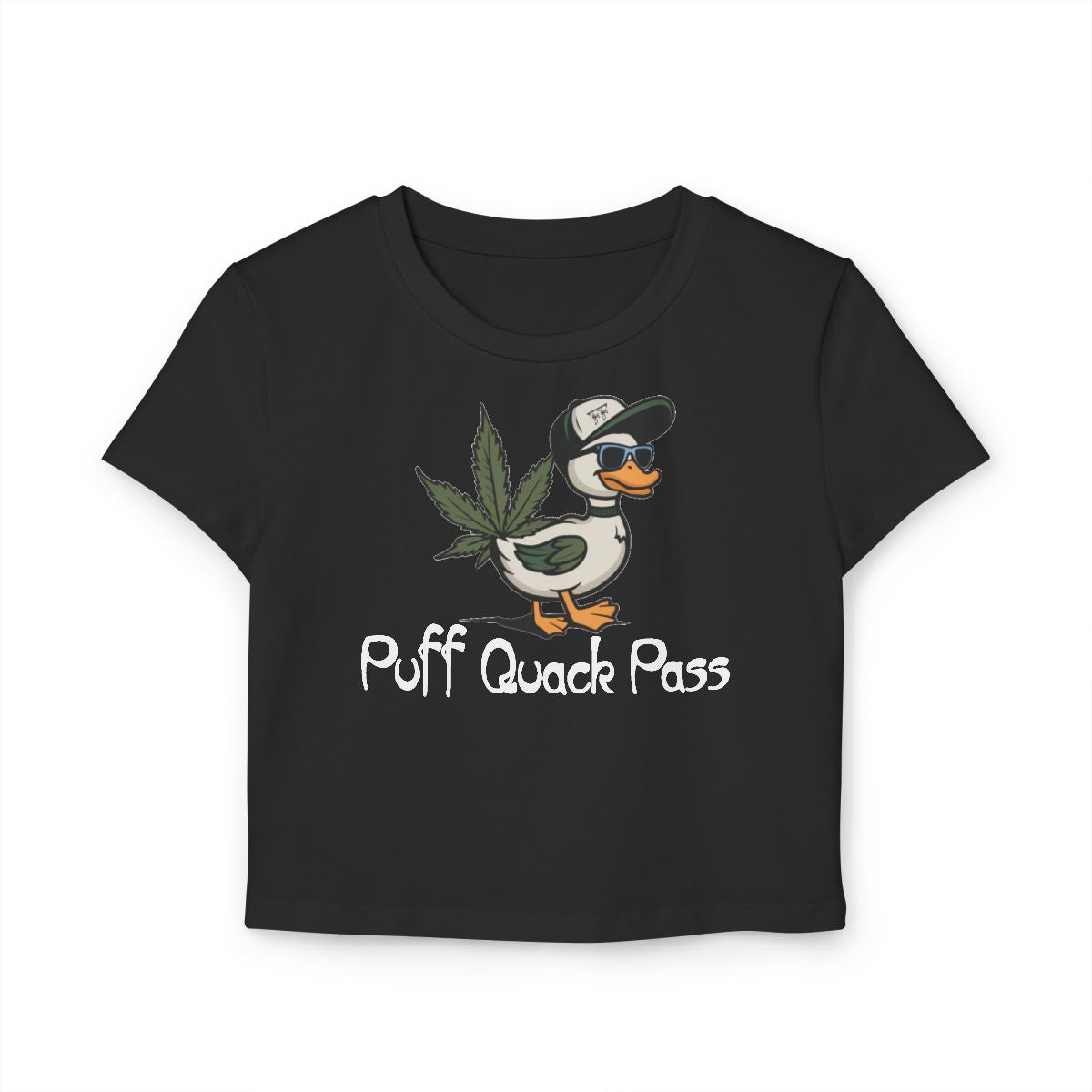 Puff Quack Pass Forest Funk Women's Baby Tee