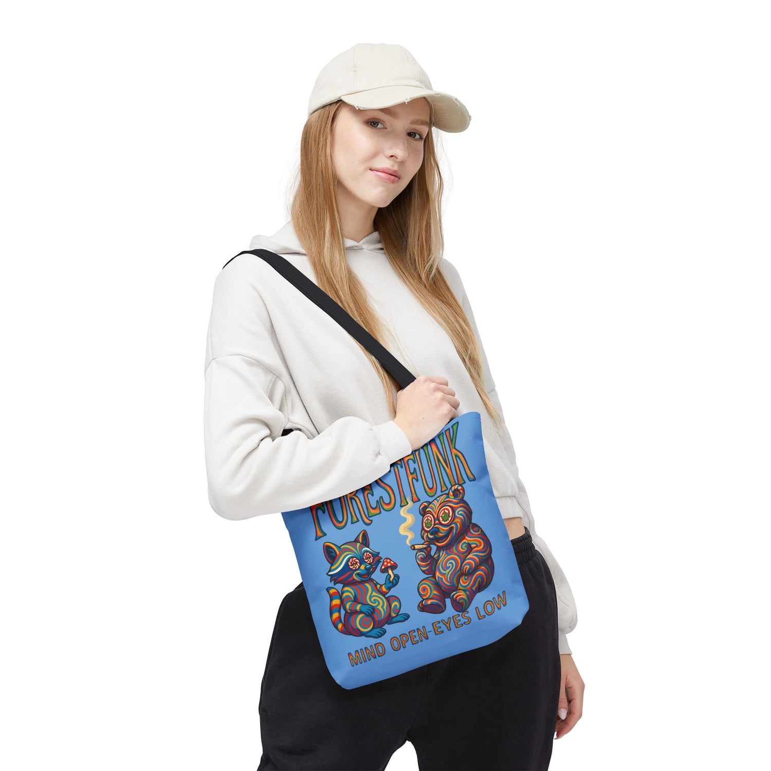 Tote Bag- Mind Open. Eyes Low