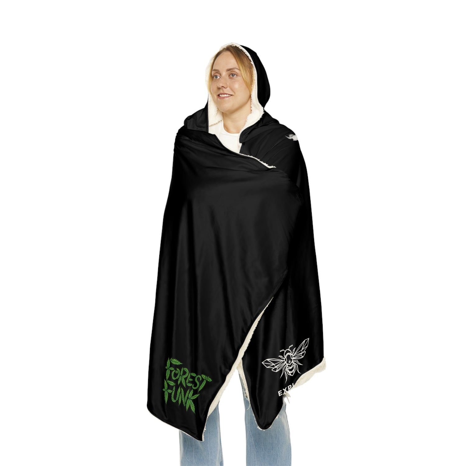 B.R.B Hooded blanket