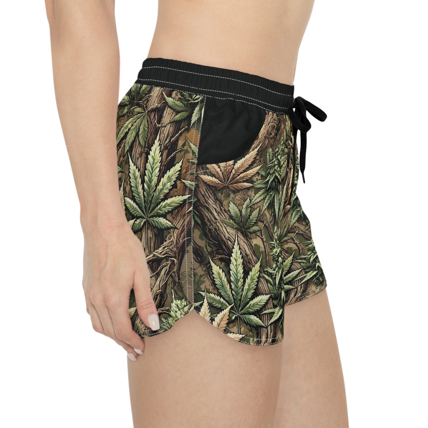 Women's Shorts - Forest Funk Untamed Growth Casual Shorts