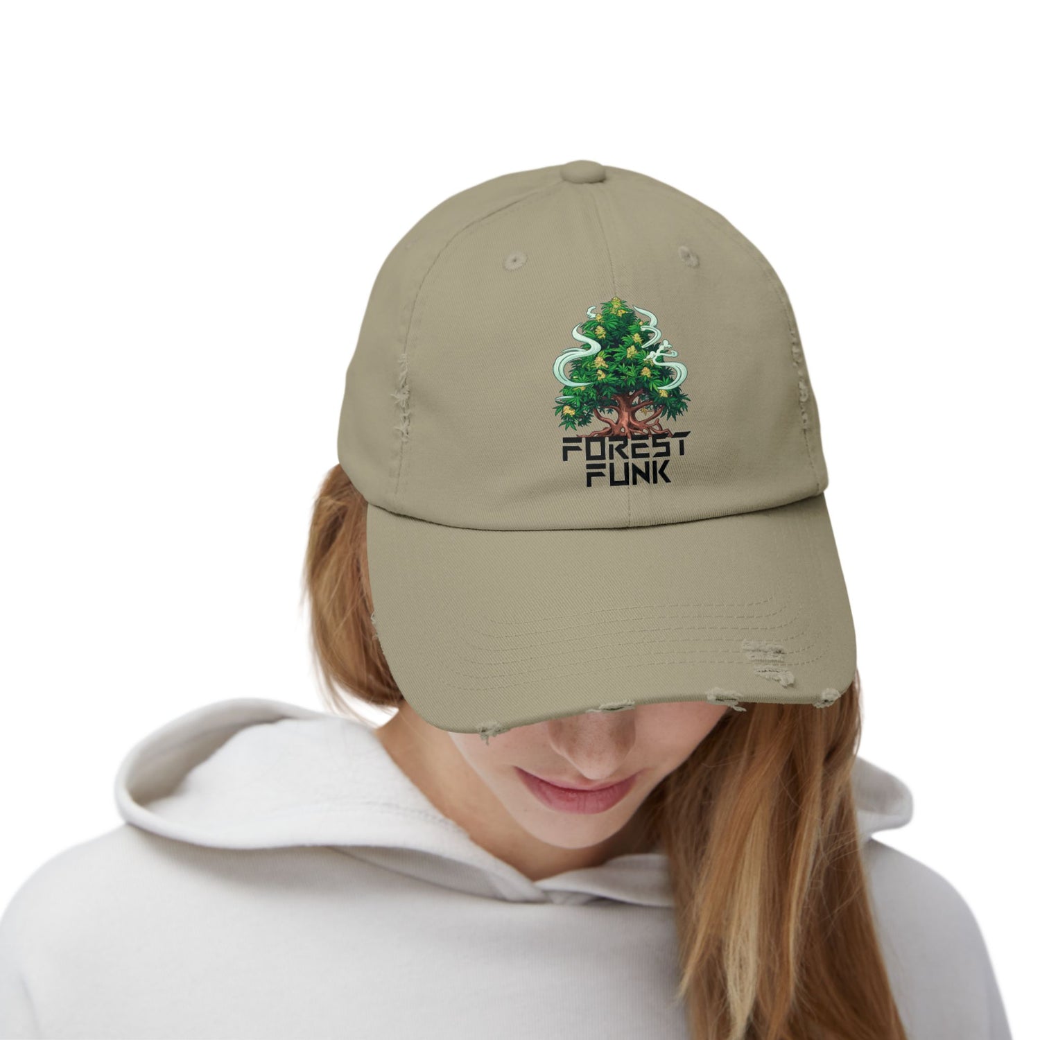 Eternal Smoke Unisex Distressed Cap