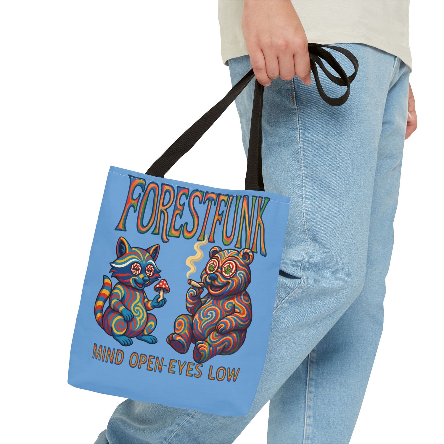 Tote Bag- Mind Open. Eyes Low