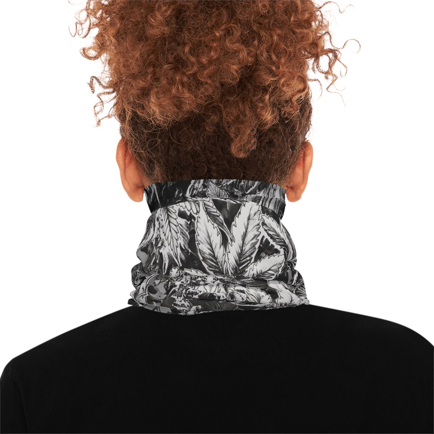 Smoke Fade untamed Cannabis Neck Gaiter – Stylish Midweight Face Mask for Outdoor Adventures
