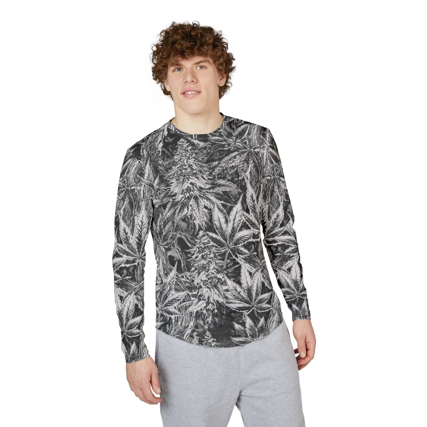 Forest Funk Untamed Men's Botanical UV Protection Long Sleeve Shirt