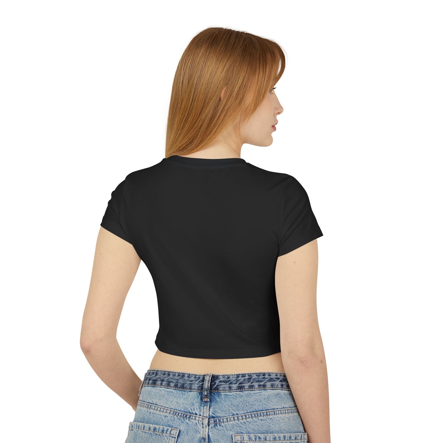 Forest Funk Women's Baby Tee - Be Free, Run Wild, Burn Slow