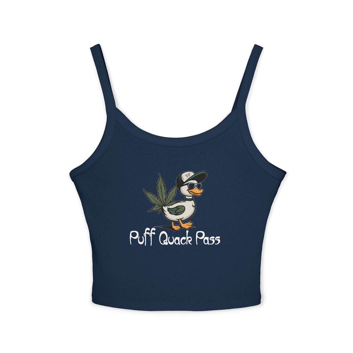 Puff Quack Pass Women's Spaghetti Strap Tank Top