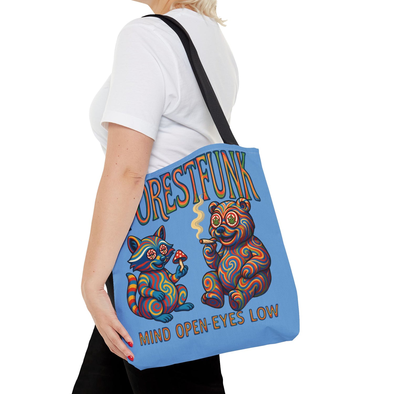 Tote Bag- Mind Open. Eyes Low