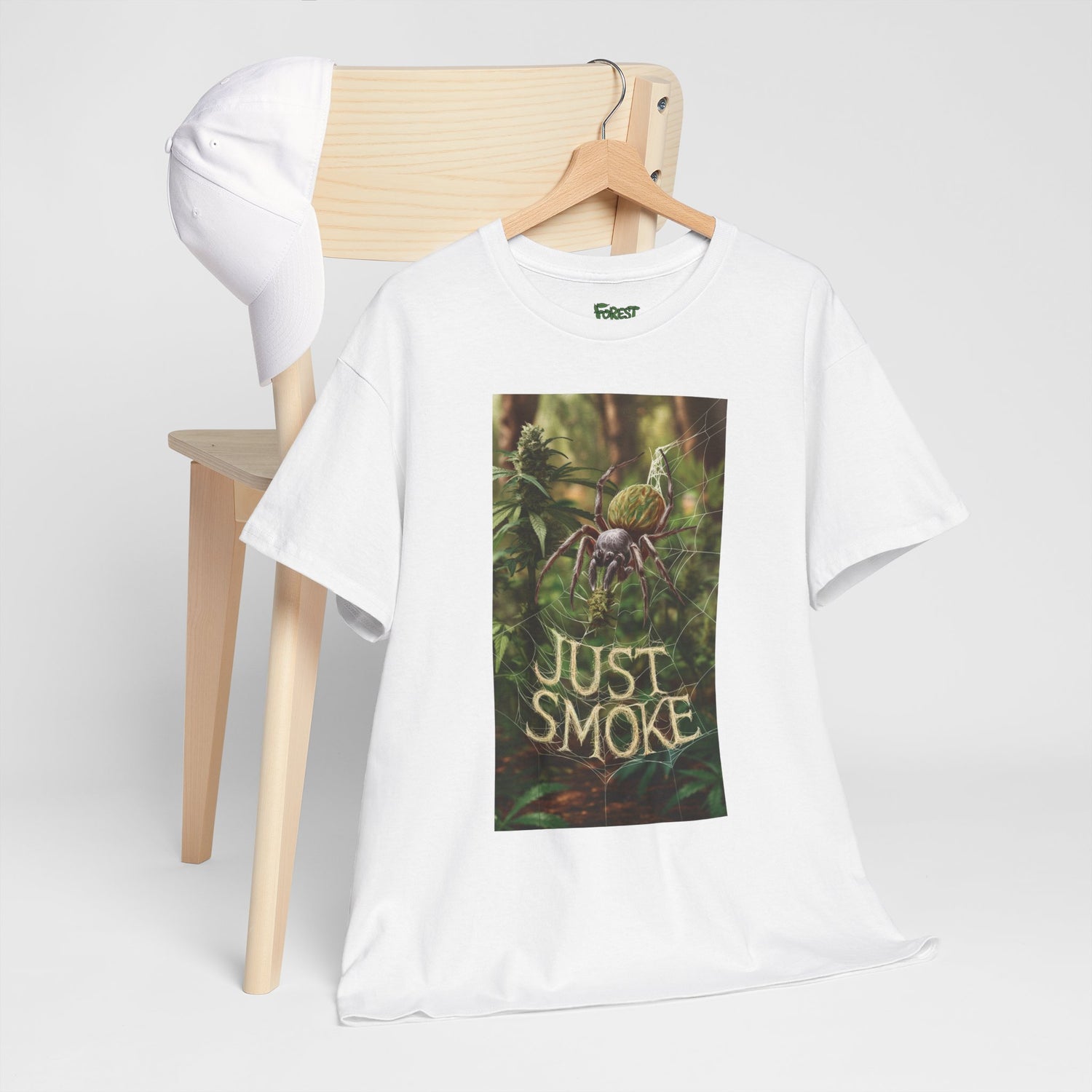 just smoke Unisex Heavy Cotton Tee